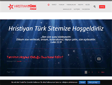 Tablet Screenshot of hristiyanturk.com